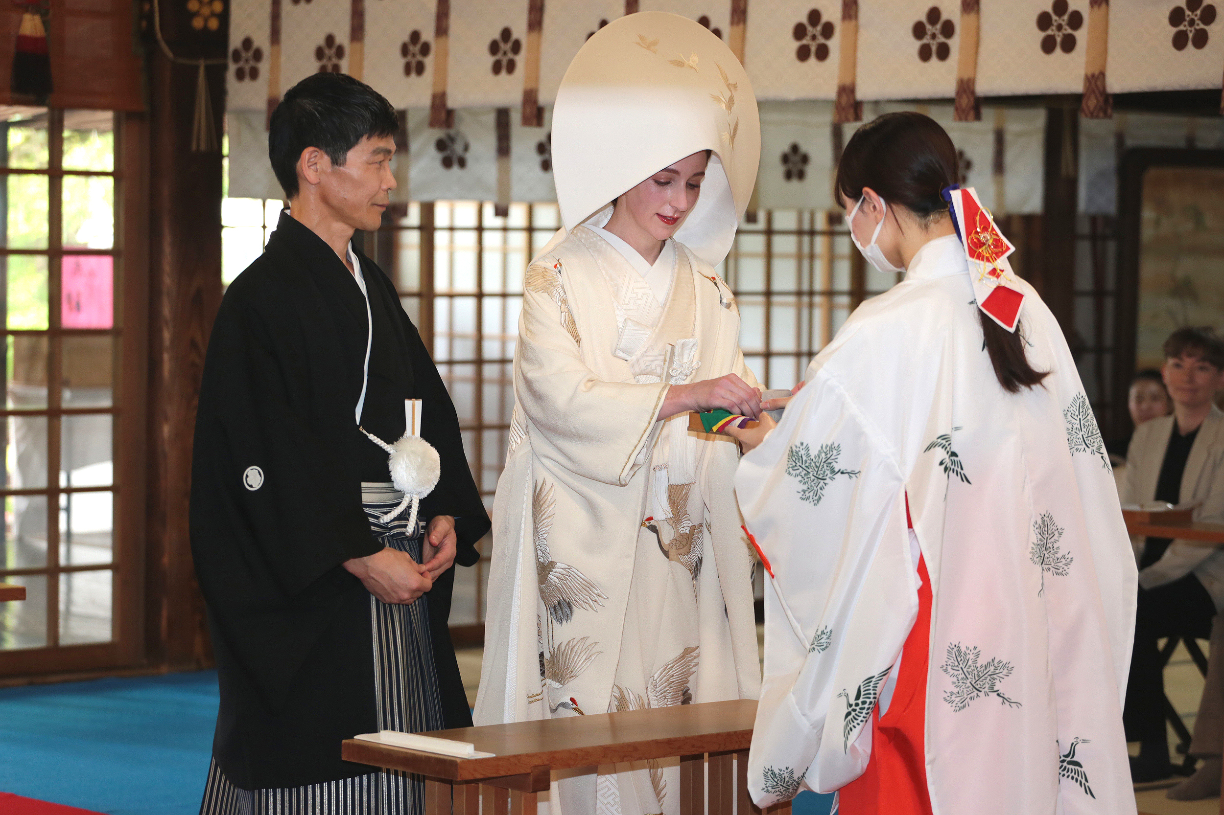 加賀友禅の花嫁衣裳 — 瑞雨