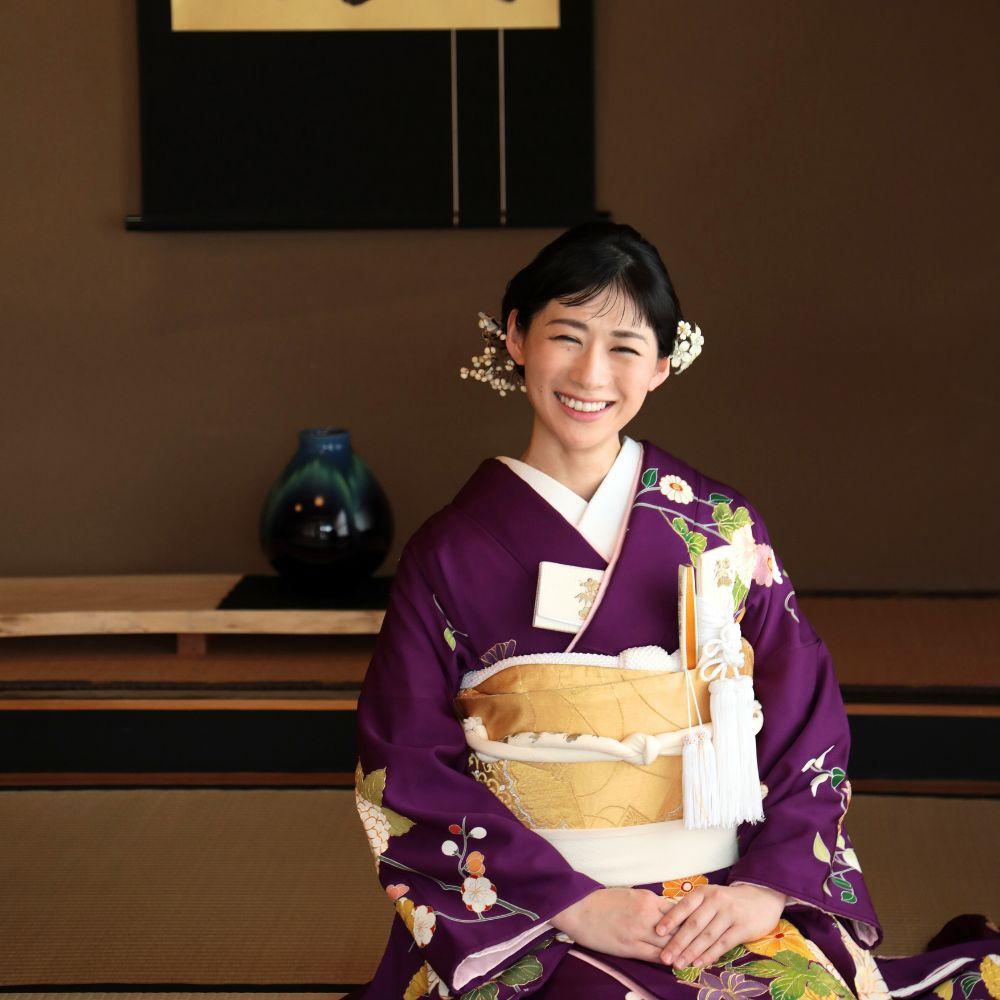 加賀友禅の花嫁衣裳 — 瑞雨