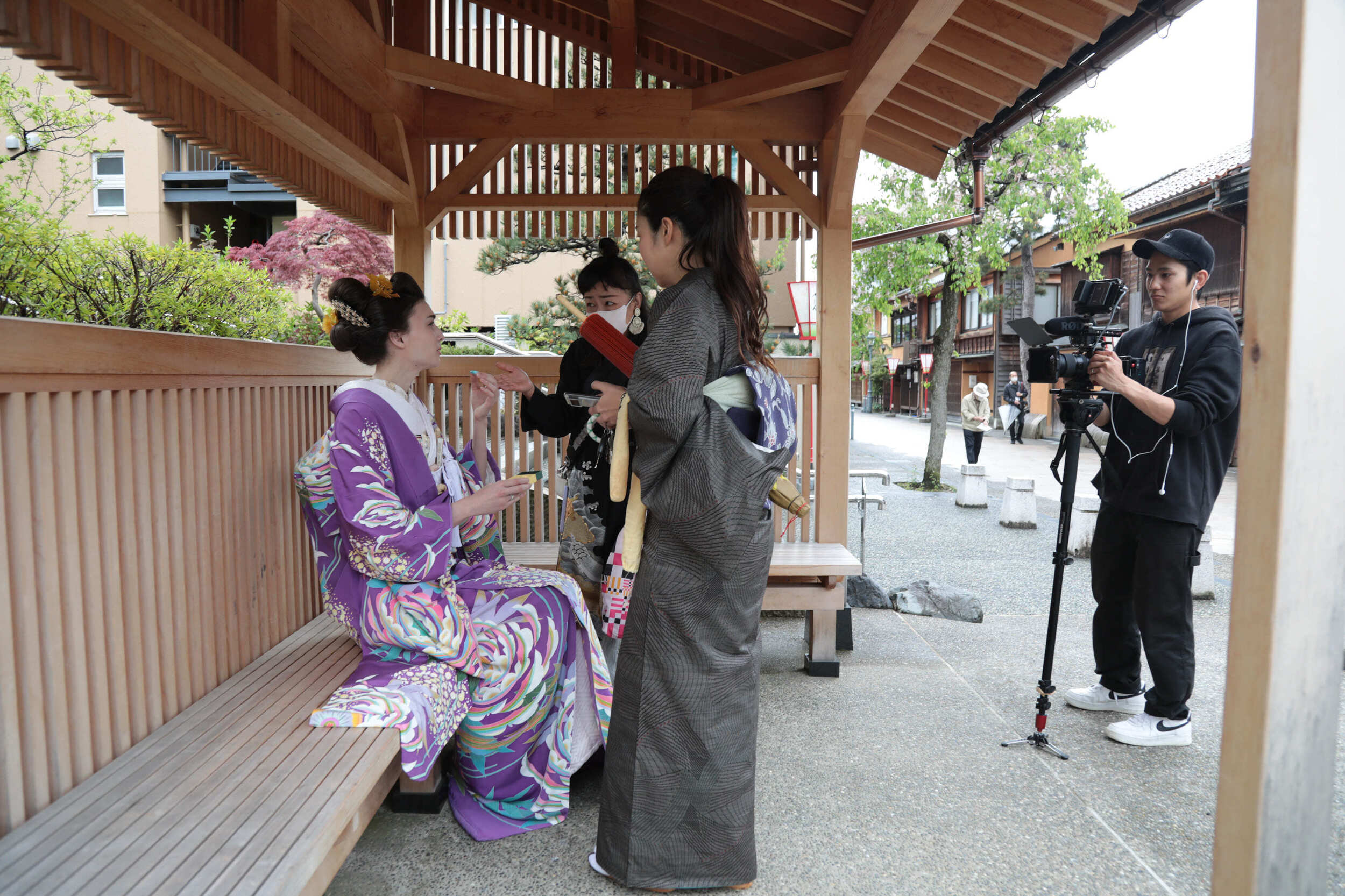 加賀友禅の花嫁衣裳 — 瑞雨