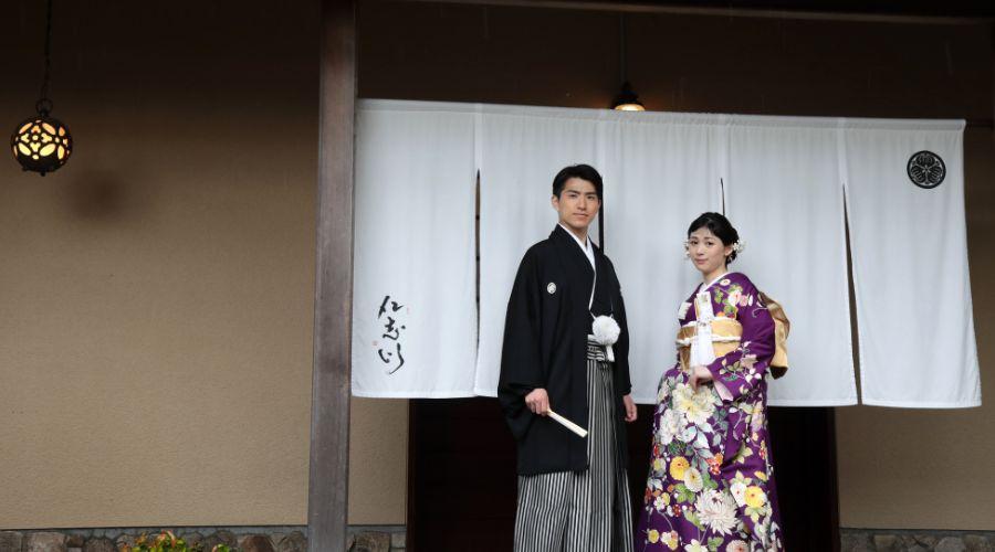 加賀友禅の花嫁衣裳 — 瑞雨