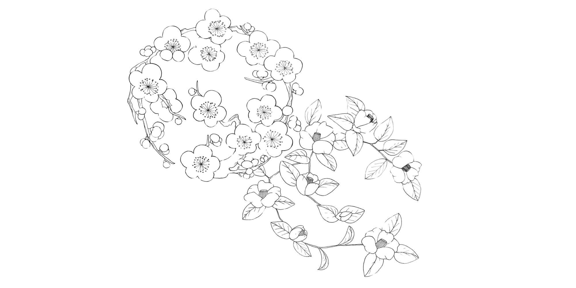 加賀友禅の花嫁衣裳 — 瑞雨